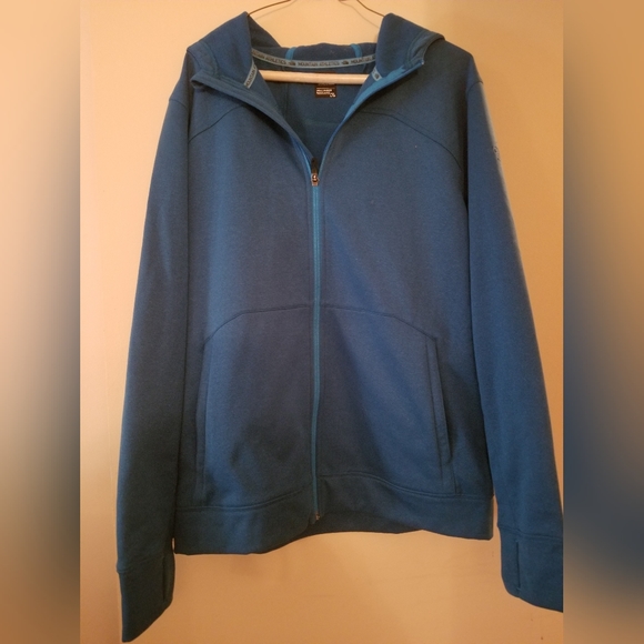 NWOT Northface zip up hoodie size XL in a blue green color. - Picture 1 of 2
